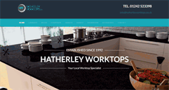 Desktop Screenshot of hatherleyworktops.co.uk
